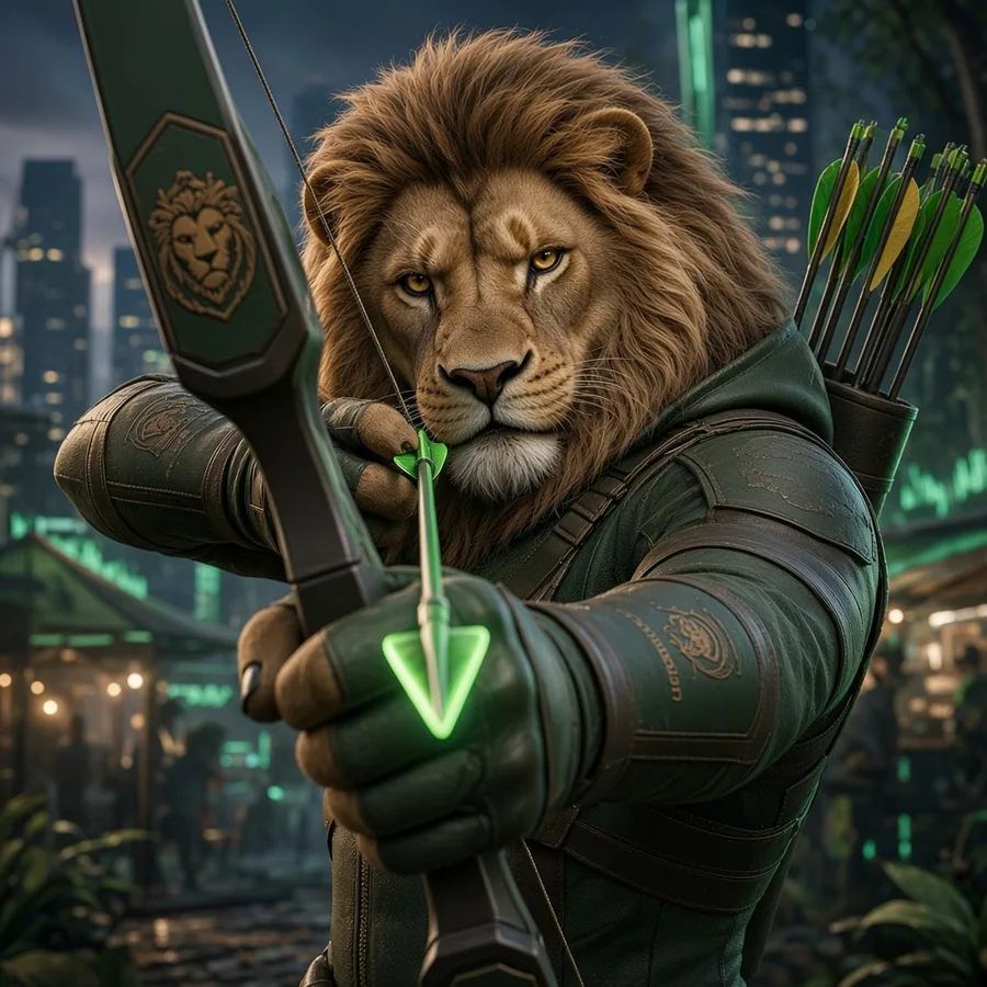 CRobinHood drawing his bow